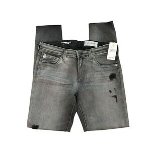 NWT ADRIANO GOLDSCHMIED AG JEANS Womens 29, The Legging Ankle Ag-Ed Denim $215